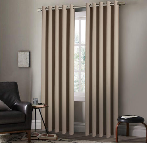 17 Stories Anzor Blackout Thermal Curtain Set 17 Stories Panel Size: Width 168 x Drop 183cm, Colour: Beige  - Size: Width 168 x Drop 183cm 17 Stories Anzor Blackout Thermal Curtain Set 17 Stories Panel Size: Width 168 x Drop 183cm, Colour: Beige  - Size: Width 168 x Drop 183cm