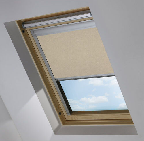 Symple Stuff Blackout Roller blind Symple Stuff Size: 76.3 cm W x 78.2 cm L, Finish: Pale Stone  - Size: Large Symple Stuff Blackout Roller blind Symple Stuff Size: 76.3 cm W x 78.2 cm L, Finish: Pale Stone  - Size: Large