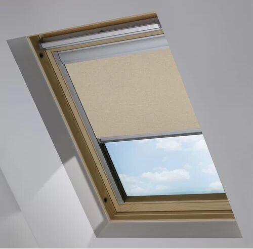 Symple Stuff Blackout Roller blind Symple Stuff Size: 76.3 cm W x 115 cm L, Finish: Pale Stone  - Size: Large Symple Stuff Blackout Roller blind Symple Stuff Size: 76.3 cm W x 115 cm L, Finish: Pale Stone  - Size: Large