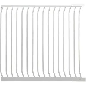 Symple Stuff Aivry Baby Gate white 103.0 H x 100.0 W x 4.0 D cm