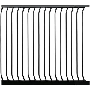 Symple Stuff Aivry Baby Gate black 103.0 H x 100.0 W x 4.0 D cm