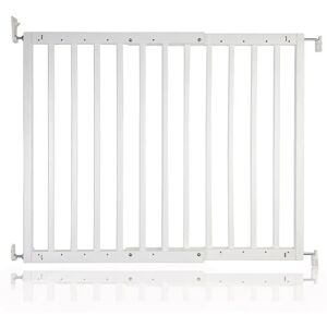 Archie & Oscar Wall Mounted Pet Gate pink/gray/blue/white 75.0 H x 105.5 W x 2.0 D cm