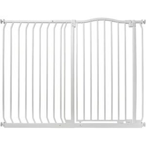 Symple Stuff Aivry Baby Gate white 103.0 H x 134.0 W x 4.0 D cm