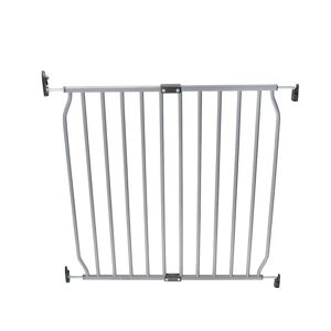 Safetots Safety Barrier Baby Gate gray 78.0 H x 100.0 W x 1.5 D cm