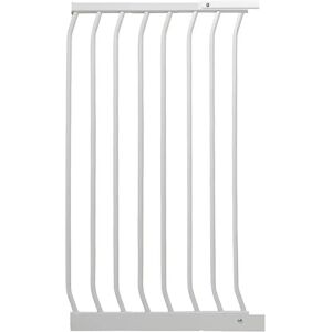 Symple Stuff Aivry Baby Gate white/black 103.0 H x 45.0 W x 4.0 D cm