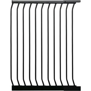 Symple Stuff Aivry Baby Gate black 103.0 H x 63.0 W x 4.0 D cm