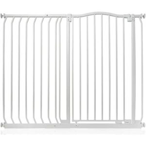 Symple Stuff Aivry Baby Gate white 103.0 H x 125.0 W x 4.0 D cm