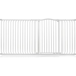 Symple Stuff Aivry Baby Gate white 103.0 H x 216.0 W x 4.0 D cm