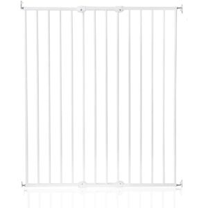 Symple Stuff Tall Screw Fitted Baby Stair Safety Gate white 103.5 H x 106.8 W x 3.0 D cm