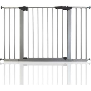 Symple Stuff No Screw Stair Safety Baby Gate gray 72.0 H x 99.8 W x 3.0 D cm