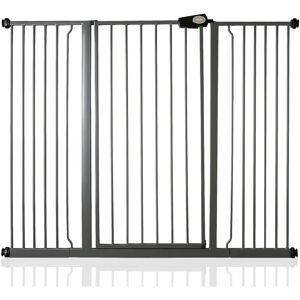 Symple Stuff Tall Safety Baby Gate gray 104.0 H x 1.5 D cm