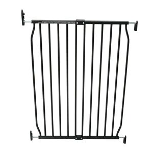 Safetots Eco Screw Fit Stair Extra Tall Baby Gate black 100.0 H x 90.0 W x 1.5 D cm