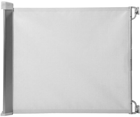 Symple Stuff Rollable Baby Gate Symple Stuff Colour: White  - Size: 109cm H X 30cm W X 30cm D Symple Stuff Rollable Baby Gate Symple Stuff Colour: White  - Size: 109cm H X 30cm W X 30cm D