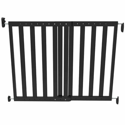 Symple Stuff Extending Safety Gate Symple Stuff Colour: Black  - Size: 32cm H X 405cm W X 305cm D Symple Stuff Extending Safety Gate Symple Stuff Colour: Black  - Size: 32cm H X 405cm W X 305cm D