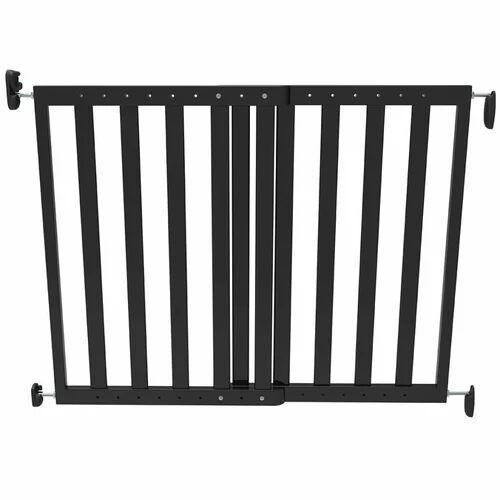 Symple Stuff Extending Safety Gate Symple Stuff Colour: Black  - Size: 32cm H X 405cm W X 305cm D