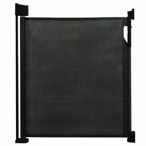 Symple Stuff Advanced Retractable Safety Gate Symple Stuff Colour: Black  - Size: 65 x 65cm