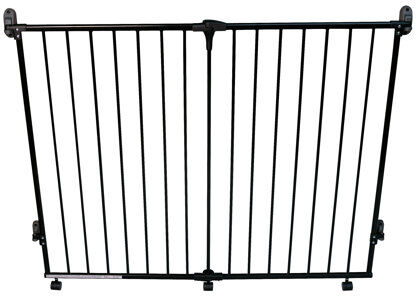Archie & Oscar Boone Baby Gate Archie & Oscar Colour: Matte Black 50cm H X 43cm W X 32cm D Archie & Oscar Boone Baby Gate Archie & Oscar Colour: Matte Black 50cm H X 43cm W X 32cm D