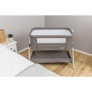 Kinder Valley Snoozie Folding Travel Cot with Mattress gray 82.0 H x 57.0 W x 99.0 D cm