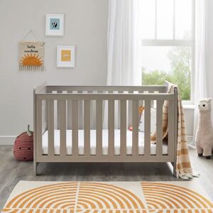 BabyMore Caro Cot Bed gray 84.0 H x 76.0 W x 145.0 D cm