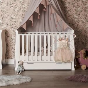 Obaby Stamford Mini Cot Bed white 90.7 H x 134.0 W cm