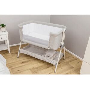 Kinder Valley Snoozie Folding Travel Cot with Mattress gray 82.0 H x 57.0 W x 99.0 D cm