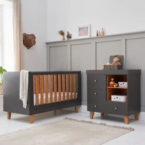 Como 2 Piece Nursery Furniture Set by Tutti Bambini brown 91.0 H x 75.0 W x 147.0 D cm