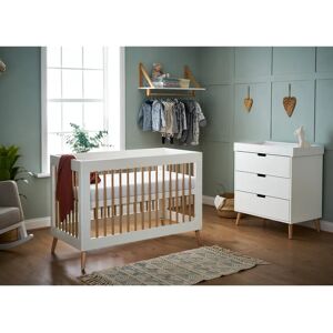 Obaby Maya Mini 2-Piece Nursery Furniture Set blue/gray/green