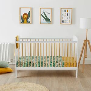 Ickle Bubba Coleby Classic Cot Bed white 95.0 H x 75.0 W x 144.0 D cm