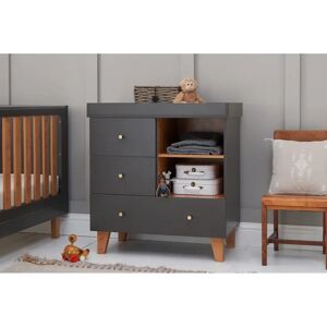 Tutti Bambini Como Changing Unit black/brown 93.5 H x 88.0 W x 50.0 D cm