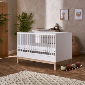 Obaby Astrid Cot Bed white 93.0 H x 75.0 W x 144.0 D cm