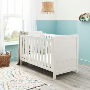 BabyMore Caro Cot Bed white 84.0 H x 76.0 W x 145.0 D cm