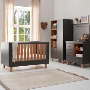 Tutti Bambini Como 3-Piece Nursery Furniture Set brown 91.0 H x 75.0 W x 147.0 D cm