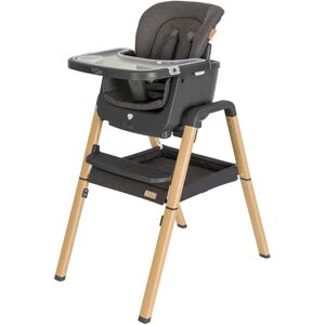 Tutti Bambini Nova High Chair gray/brown 98.0 H x 48.0 W x 69.0 D cm