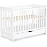 Harriet Bee Klaudia Cot white 87.0 H x 67.0 W x 127.0 D cm