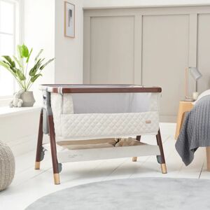 Tutti Bambini CoZee Luxe Bedside Crib brown 69.0 H x 56.0 W x 92.0 D cm