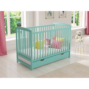 Harriet Bee Percie Cot Bed Mint Standard Harriet Bee Percie Cot Bed Mint Standard