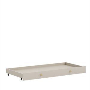 Little Acorns Celeste Cot Bed Under bed Draw - Cashmere & Grey Ash - 140 x 70cm Cashmere & Grey Ash Standard Little Acorns Celeste Cot Bed Under bed Draw - Cashmere & Grey Ash - 140 x 70cm Cashmere & Grey Ash Standard
