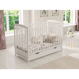 Harriet Bee Percie Cot Bed White Standard Harriet Bee Percie Cot Bed White Standard