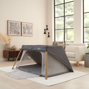 Tutti Bambini CoZee Go 3-in-1 Bassinet, Travel Cot & Playpen with Day and Night Shade Natural/Grey Tutti Bambini CoZee Go 3-in-1 Bassinet, Travel Cot & Playpen with Day and Night Shade Natural/Grey