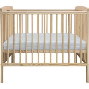 Kinder Valley Sydney Mini Cot with Mattress Natural Kinder Valley Sydney Mini Cot with Mattress Natural