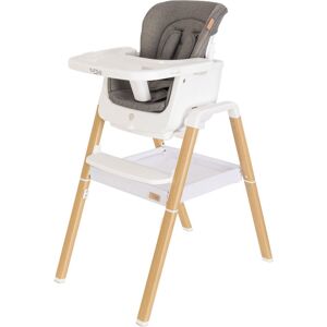 Tutti Bambini Nova Evolutionary Highchair - White/Oak - 7 Modes from Newborn to Toddler - Travel Case Tutti Bambini Nova Evolutionary Highchair - White/Oak - 7 Modes from Newborn to Toddler - Travel Case