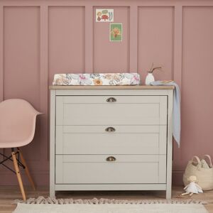 Tutti Bambini Verona Chest Changer Dove Grey Oak 90.7cm H X 100cm W X 55cm D Tutti Bambini Verona Chest Changer Dove Grey Oak 90.7cm H X 100cm W X 55cm D