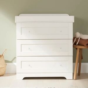 Tutti Bambini Rio Chest Changer White 88cm H X 78.6cm W X 50cm D Tutti Bambini Rio Chest Changer White 88cm H X 78.6cm W X 50cm D