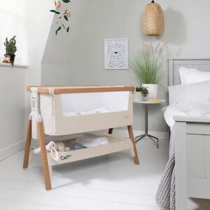 Tutti Bambini CoZee Bedside Crib Scandinavian Walnut/Ecru 84cm H X 56cm W X 92cm L Tutti Bambini CoZee Bedside Crib Scandinavian Walnut/Ecru 84cm H X 56cm W X 92cm L
