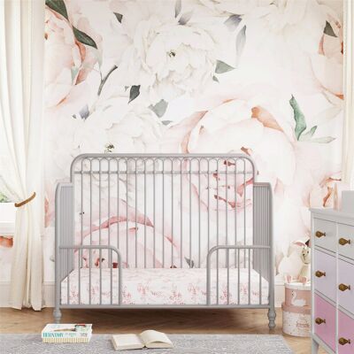 Harriet Bee Aida Cot Bed Grey Standard Harriet Bee Aida Cot Bed Grey Standard