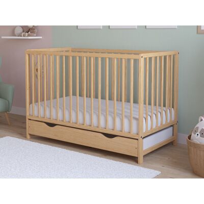 Harriet Bee Cot Bed Beige/Tan Standard Harriet Bee Cot Bed Beige/Tan Standard