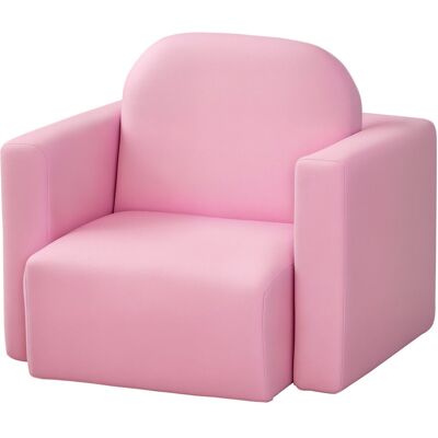 Isabelle & Max Karcher Kids Armchair 2 in 1 Kids Table Chair Set for 3 Years Old Girls Pink 41cm H X 48cm W X 44cm D Isabelle & Max Karcher Kids Armchair 2 in 1 Kids Table Chair Set for 3 Years Old Girls Pink 41cm H X 48cm W X 44cm D