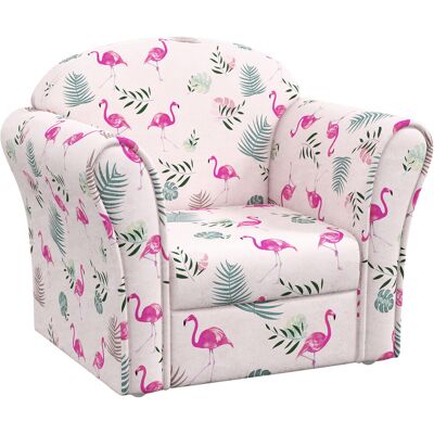 Bay Isle Home AIYAPLAY Kids Armchair Toddler Sofa Chair Bedroom Playroom, Flamingo Pink Pink 44cm H X 50cm W X 39cm D Bay Isle Home AIYAPLAY Kids Armchair Toddler Sofa Chair Bedroom Playroom, Flamingo Pink Pink 44cm H X 50cm W X 39cm D