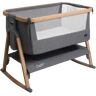 Tutti Bambini Cozee Air Rocking Bedside Crib with Mattress gray 84.0 H x 56.0 W x 93.0 D cm