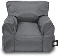 17 Stories Boss Baby Bean Bag Chair 17 Stories Upholstery Colour: Grey  - Size: Small 17 Stories Boss Baby Bean Bag Chair 17 Stories Upholstery Colour: Grey  - Size: Small